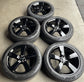 Five 2023 Land Rover Defender Factory 22 Wheels Tires Rims OEM Black LR4