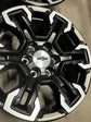 Sold Four 2022-2025 Silverado ZR2 18" Wheels OEM Rims 84775277 Black