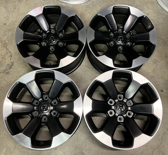 Four 2020 RAM REBEL 1500 Factory 18 Wheels RIMS 2671 OEM 5YD44TRMAA