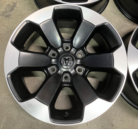 Four 2020 RAM REBEL 1500 Factory 18 Wheels RIMS 2671 OEM 5YD44TRMAA