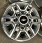 Four (4) 2020-2025 Chevy Silverado HD2500 Factory 17 Wheels OEM Rims 23377040