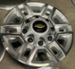 2020-2026 Chevrolet Silverado 2500HD OEM 17" Wheels Machined Silver Wheel Rim Set of 4 | 84742721 | 5948