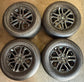 2025 Toyota Tundra Factory 18 Wheels Tires OEM Rims BDS 265/70/18 Take Offs Dark Gray