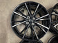 Four 2025 Mazda MX-5 Miata Factory 17 Wheels OEM Black Rims 4x100