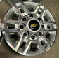 2020-2026 Chevrolet Silverado 2500HD OEM 17" Wheels Machined Silver Wheel Rim Set of 4 | 84742721 | 5948