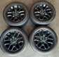 2024-2025 Toyota Tundra Platinum OEM 20" Dark Gray Wheel Rim & Bridgestone Dueler H/T 685 265/60R20 Tire Set of 4 | 426110C310
