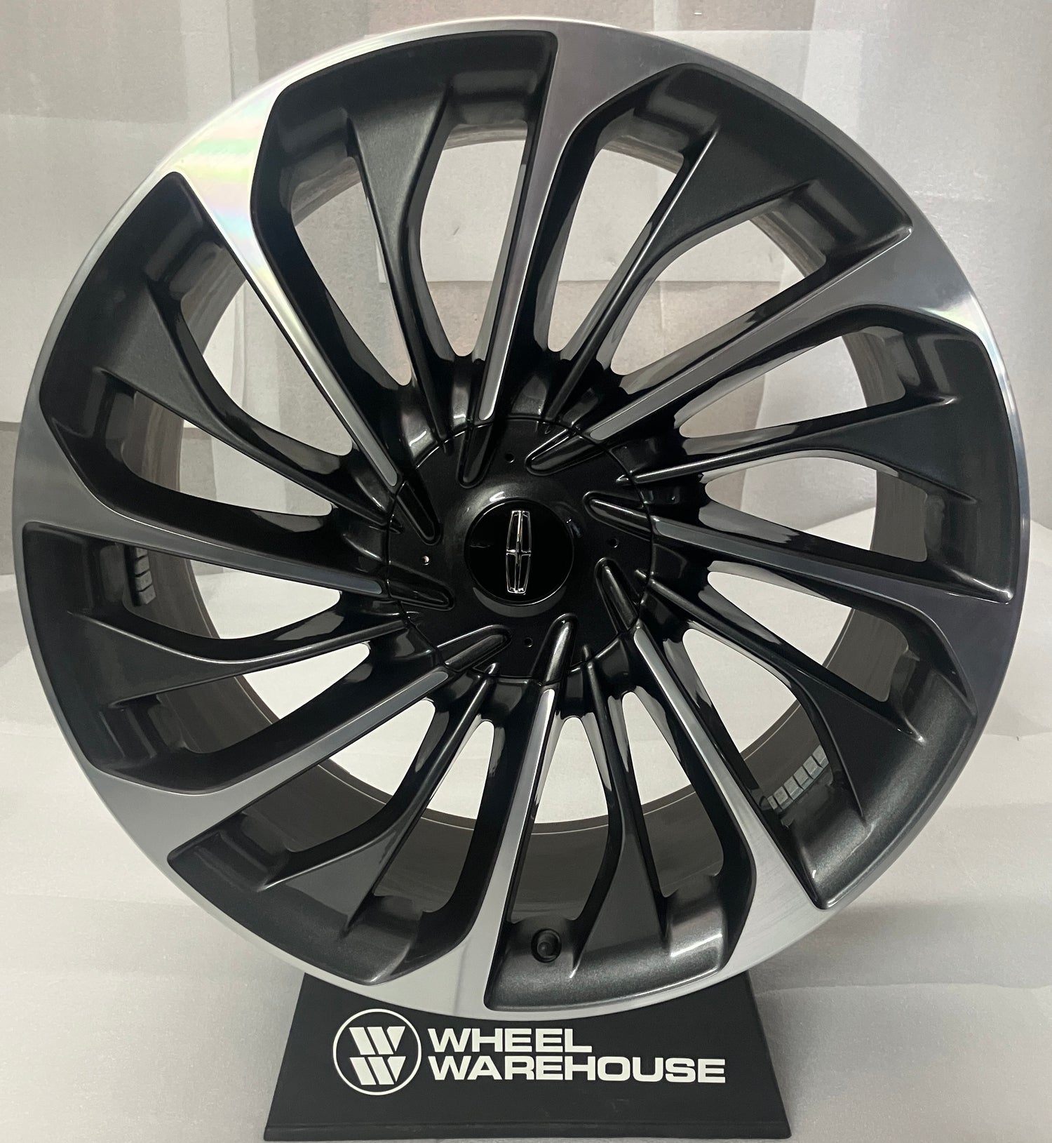 2020-2026 Lincoln Aviator OEM 22" Machined Face Charcoal Wheel Rim | LC5C-1007-G1E | 10241A
