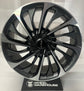 2020-2026 Lincoln Aviator OEM 22" Machined Face Charcoal Wheel Rim | LC5C-1007-G1E | 10241A
