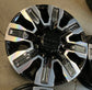 Four 2025 GMC Sierra Denali Ultimate HD2500 Factory 20" Wheels OEM 84830459 Chrome Inserts