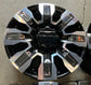 Sold Four 2025 GMC Sierra Denali Ultimate HD2500 Factory 20" Wheels OEM 84830459 Black & Chrome