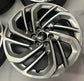 2024-2026 Lincoln Navigator OEM 22" Machined Gray Wheel Rim Set of 4 | SL74-1007-TB | 10664