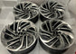 2024-2026 Lincoln Navigator OEM 22" Machined Gray Wheel Rim Set of 4 | SL74-1007-TB | 10664
