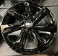 Four 2025 Cadillac Escalade Platinum Factory 24 Wheels OEM Rims Gloss Black 84949574
