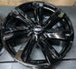 Four 2025 Cadillac Escalade Platinum Factory 24 Wheels OEM Rims Gloss Black 84949574
