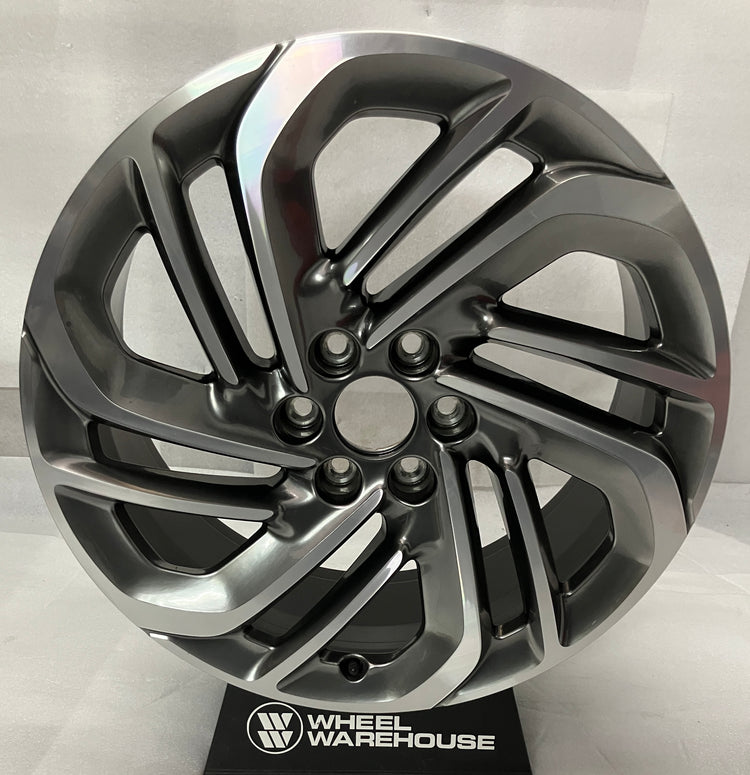 2024-2026 Lincoln Navigator OEM 22 Inch Machined Gray Wheel Rim SL74-1007-TB Take-Off

