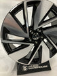 2024-2026 Volkswagen Atlas Factory 20" Black Machined Wheel Single OEM Original | 3QF601025AC 95720 70115