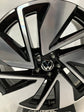 2024-2026 Volkswagen Atlas Factory 20" Black Machined Wheel Single OEM Original | 3QF601025AC 95720 70115