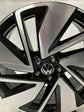 2024-2026 Volkswagen Atlas Factory 20" Black Machined Wheel Single OEM Original | 3QF601025AC 95720 70115