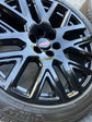 2025-2026 GMC Yukon Denali OEM 24" Gloss Black Wheel/Rim Tire Set of 4 | 84949595 08994