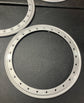 5x Forged Aluminum Bead lock Rings Jeep Rubicon 392 XR JL JK 17" Wheels NO BOLTS