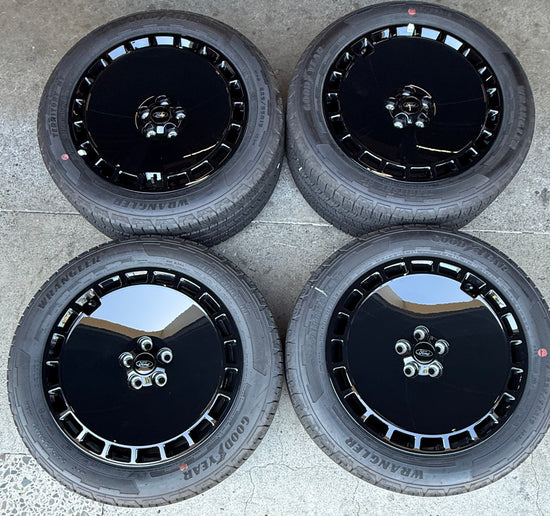 SoCal Wheels - 2022-2026 Ford Maverick Bronco Sport OEM 19" Gloss Black Wheel Rim Tire Set of 4 Take-Off | SZ6-1007-AB 10682
