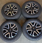 2019-2025 Ford Ranger OEM 18" Machined Face Black Wheel/Rim Tire Set of 4 Take-Off — N1WC1007F4A 10590
