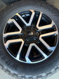 2019-2025 Ford Ranger OEM 18" Machined Face Black Wheel/Rim Tire Set of 4 Take-Off | N1WC1007F4A 10590