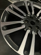One Single 2022-2025 Range Rover Factory 21 Wheel Rim 72370 OEM M8E2DB