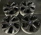 Four Factory 2022 Subaru Legacy 18 Wheels OEM Onyx Black 68883 Rims 28111AN07A