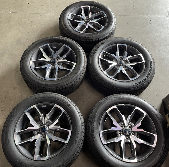 Five 2024 Jeep Wrangler 4XE Factory 20" Wheels Tires Rims OEM Gladiator Rubicon