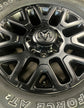 2017-2027 RAM 2500/3500 OEM 20" Semi Gloss Black Wheel/Rim Tire Set of 4 | 68629290AA