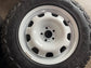 Sold (5) 2024 Land Rover Defender Factory 18 Steel Wheels Tires OEM Rims White Goodyear A/T