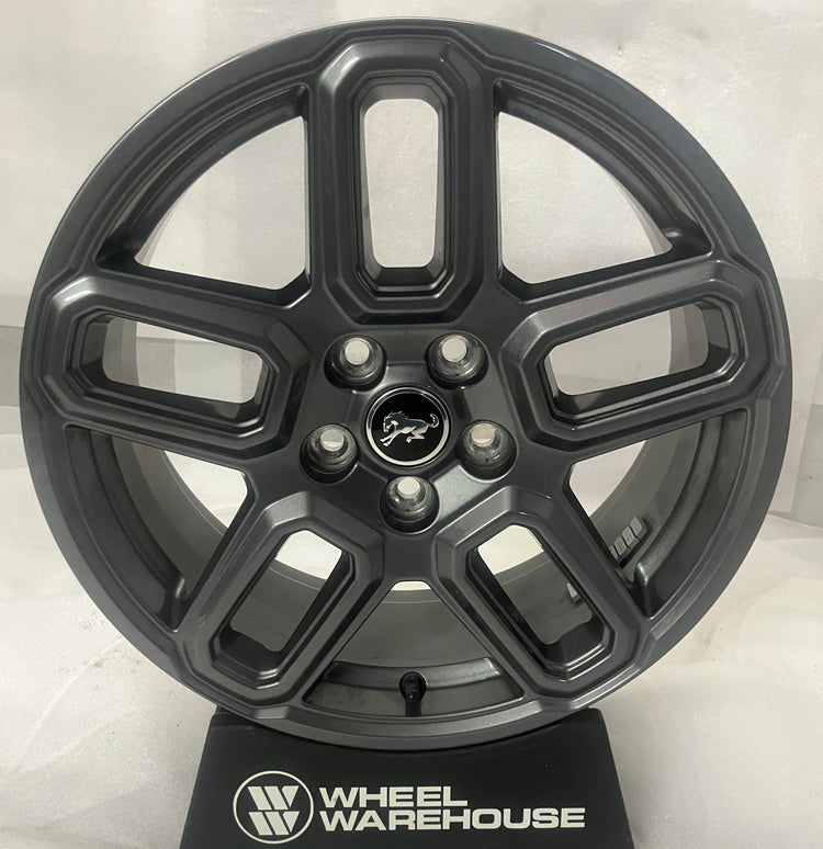 2021-2026 Ford Bronco Sport Maverick OEM 17x7 Dark Gray Wheel Rim Single take-off, 5x108, OEM R1PC1007AA, interchange 10673
