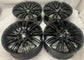 2006-2022 Land Rover Range Rover LR4 Sport OEM 22x9.5 gloss black wheel rim set of 4 refinished, 5x120, OEM JK6M1007EA, interchange 72331 72328
