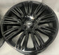 2006-2022 Land Rover Range Rover LR4 Sport OEM 22" Gloss Black Wheel Rim Set of 4 | JK6M1007EA 72331/72328