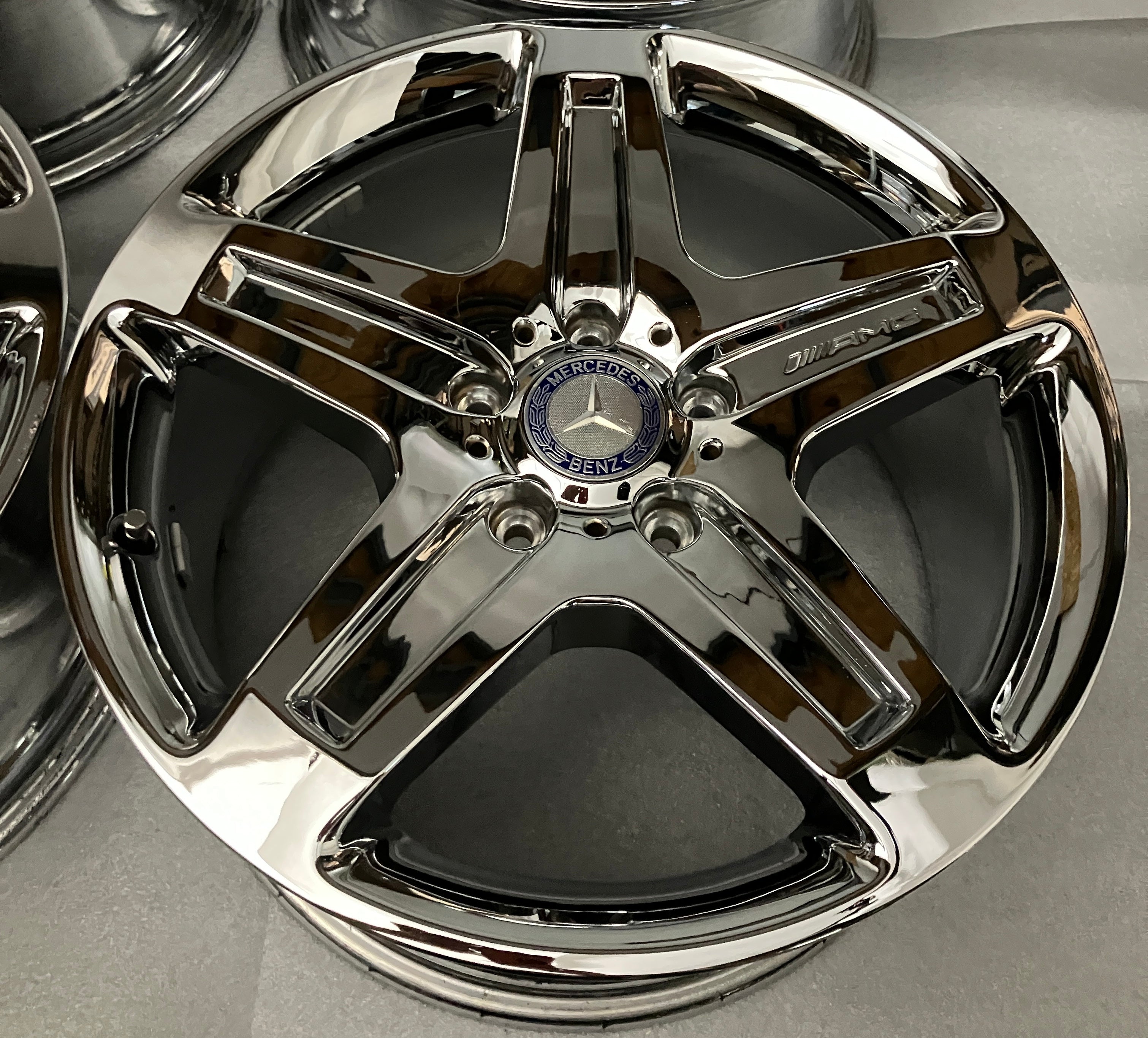 MBZ G550 G63 G55 Factory 19 Wheels Rims OEM AMG A4634012102 Chrome