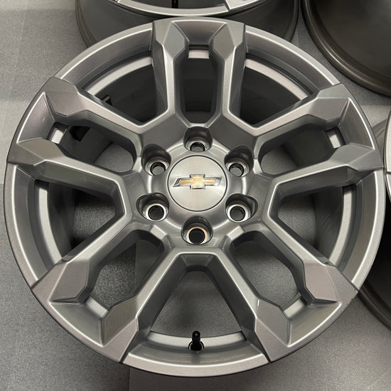 Four 2025 Chevy Silverado Tahoe Factory 18 Wheels Rims OEM 14091 Suburban 84775274