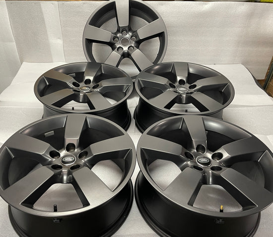 Five 2020-2025 Land Rover Defender Factory 20 Wheels Rims 5098 OEM Gray L8B21007HA