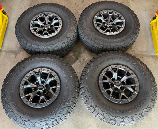 2024 Ford F150 Raptor R Factory 17 Wheels Tires OEM Rims Bead Lock 37 BFG KO2