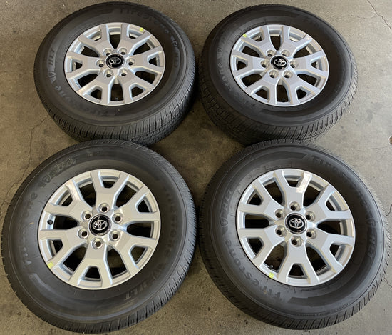 Sold 2024 Toyota Tacoma Factory 17 Wheels Tires OEM Rims 4Runner Firestone