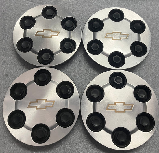 Sold Set of 4 Chevrolet 2004-2007 Silverado 1500 17" Wheel Center Caps 5196 95945820