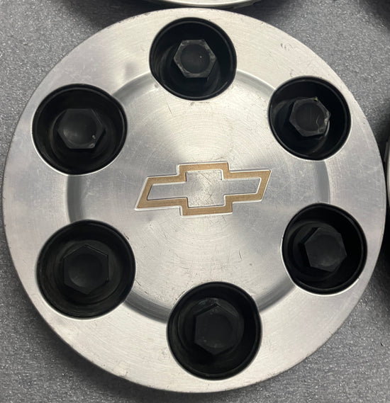 Sold Set of 4 Chevrolet 2004-2007 Silverado 1500 17" Wheel Center Caps 5196 95945820