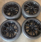 NEED TEMPLATE -2025 Ford Mustang GT Factory 19" Gloss Black Wheel/Rim Tire Set of 4 OEM Original