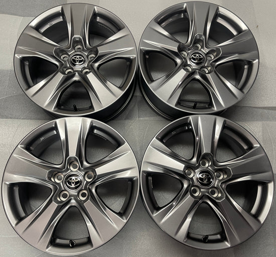 Sold Four 2019-2025 Toyota Rav4 Factory 17 Wheels OEM Rims 75240 Hyper Silver