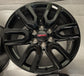Sold Four 2026 GMC Sierra Yukon AT4 Factory 20 Wheels 5914 OEM Rim Silverado Tahoe Black