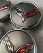 Sold Set of 4 2020-2025 Chevrolet Corvette C8 Gray Center Caps 9595010