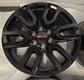 Sold Four 2026 GMC Sierra Yukon AT4 Factory 20 Wheels 5914 OEM Rim Silverado Tahoe Black