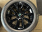 2022-2025 Range Rover SV OEM 21" Gloss Black Wheel/Rim Tire Set of 4 Refinished | N9X2CB N9X2DB 72384