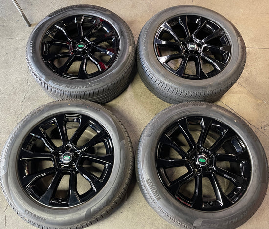 2025 Range Rover SV Factory 21 Wheels Tires Rims OEM Black Sport LR3 LR4