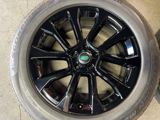 2025 Range Rover SV Factory 21 Wheels Tires Rims OEM Black Sport LR3 LR4